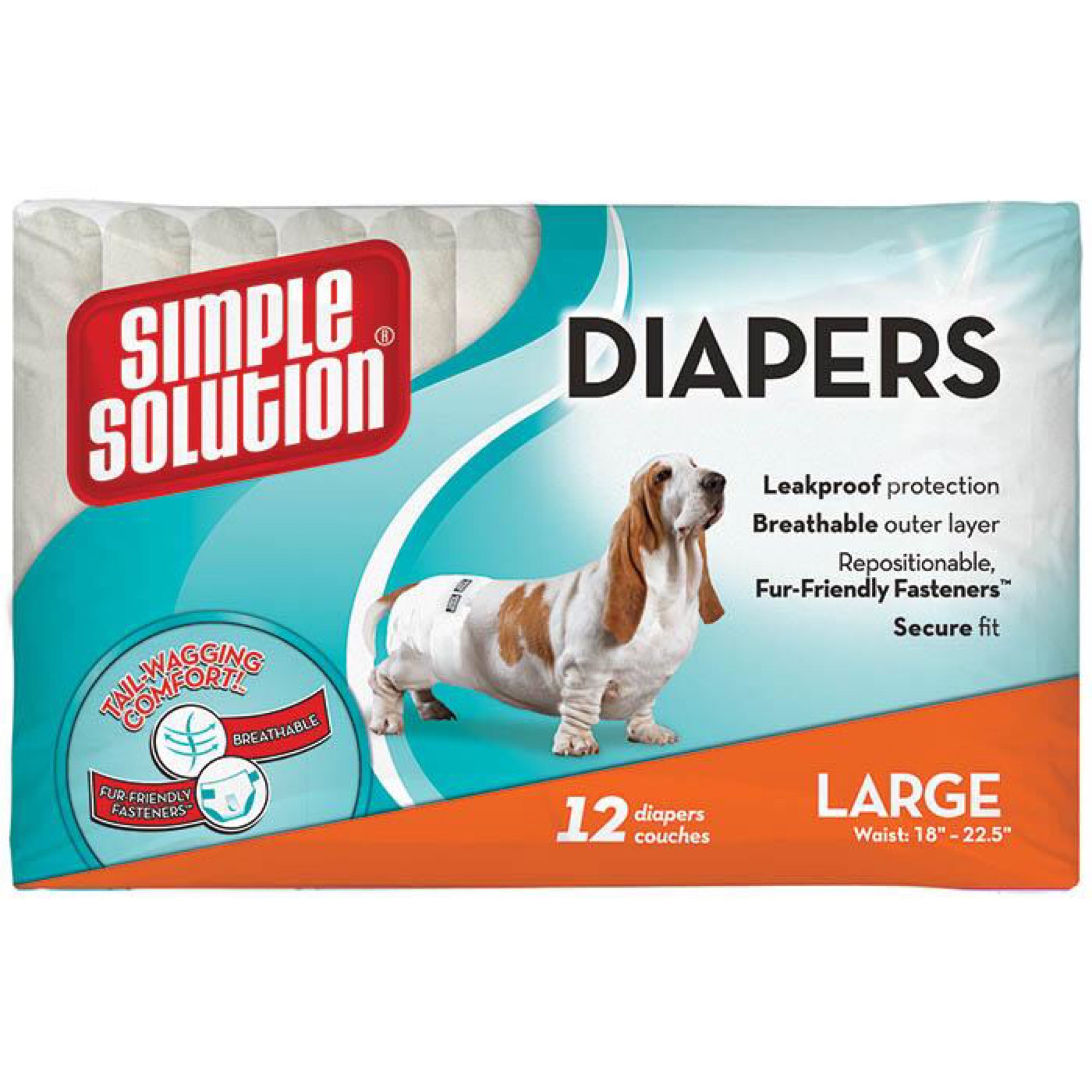 Simple solution shop dog diapers large